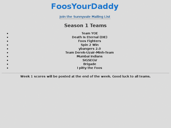 www.foosyodaddy.com