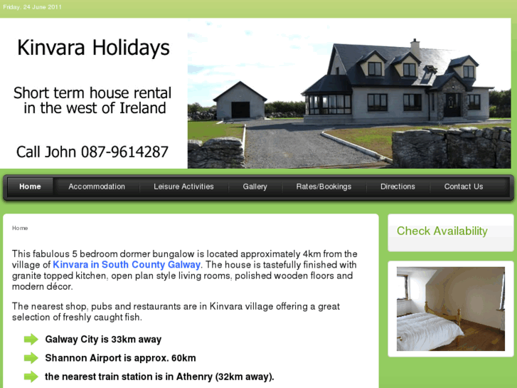 www.kinvaraholidays.com