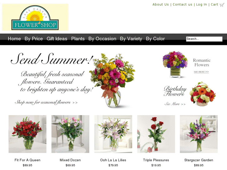 www.lakegastonflowers.com