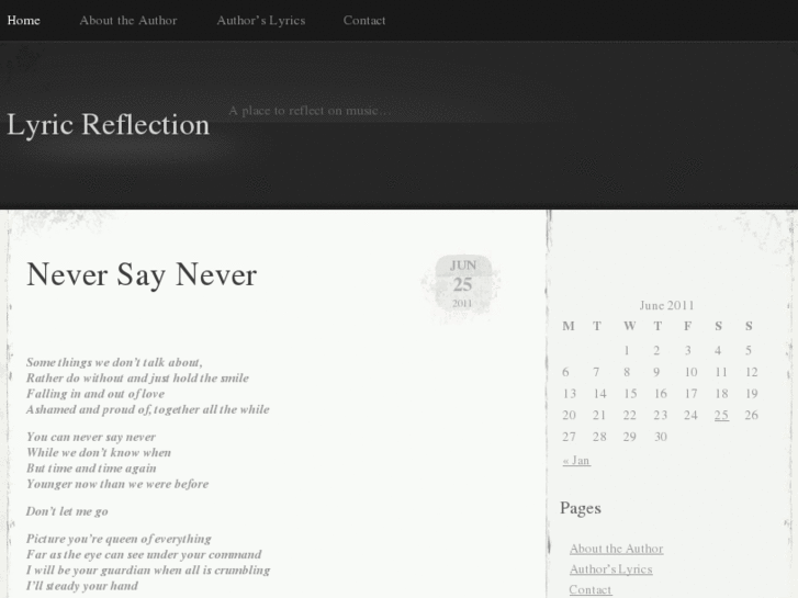 www.lyricreflection.com