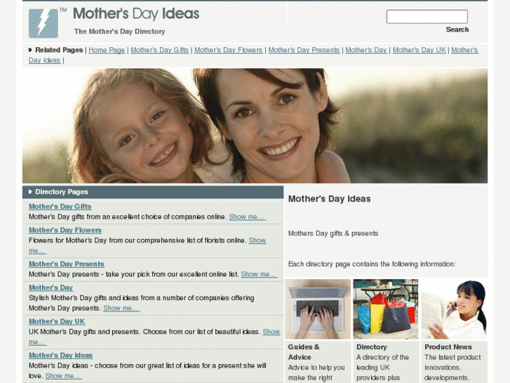 www.mothersdayideas.co.uk