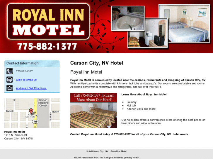 www.royalinncarsoncity.com