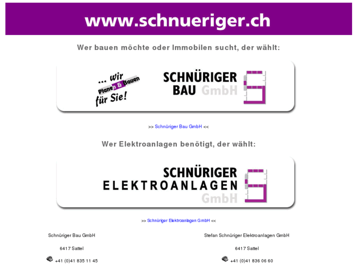 www.schnueriger.ch