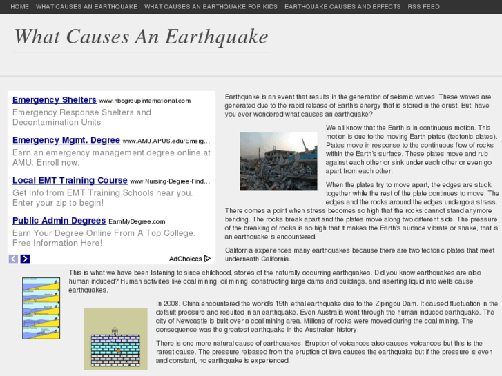 www.whatcausesanearthquake.com