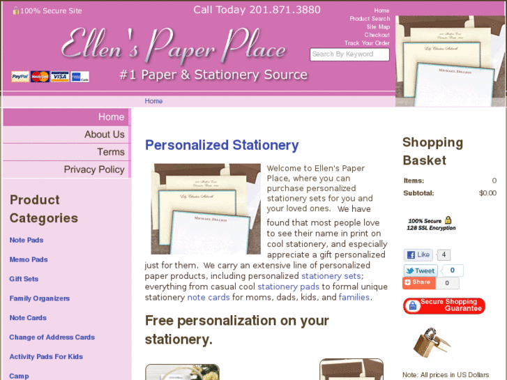 www.ellenspaperplace.com