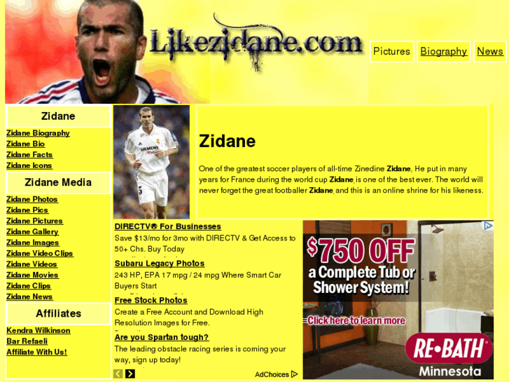 www.likezidane.com