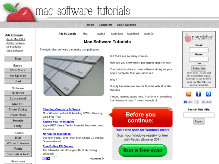 www.mac-software-tutorials.com