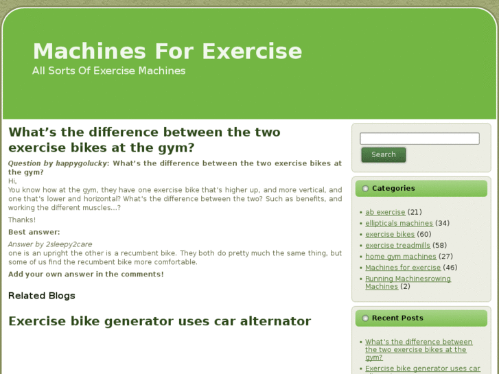 www.machinesforexercise.com