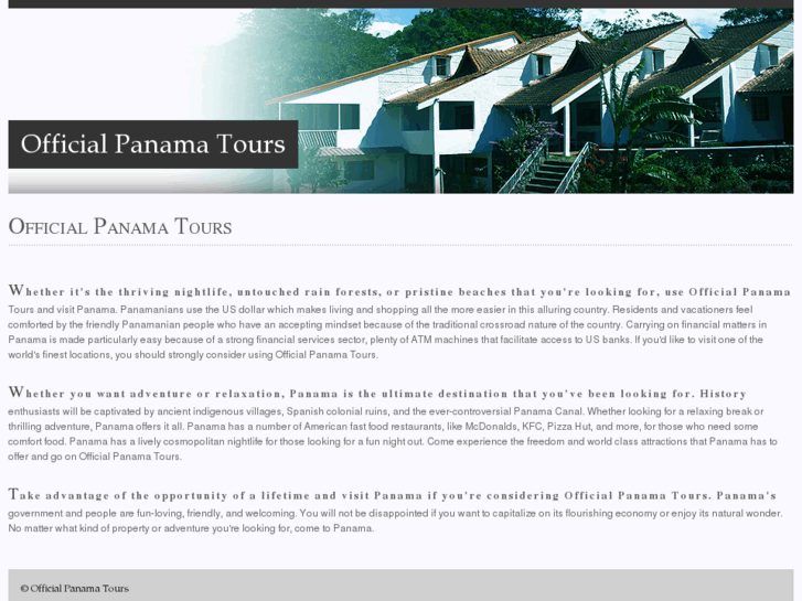 www.officialpanamatours.com