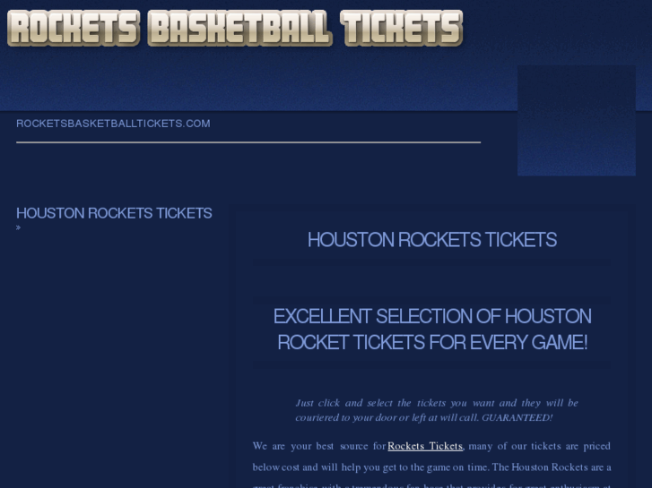 www.rocketsbasketballtickets.com