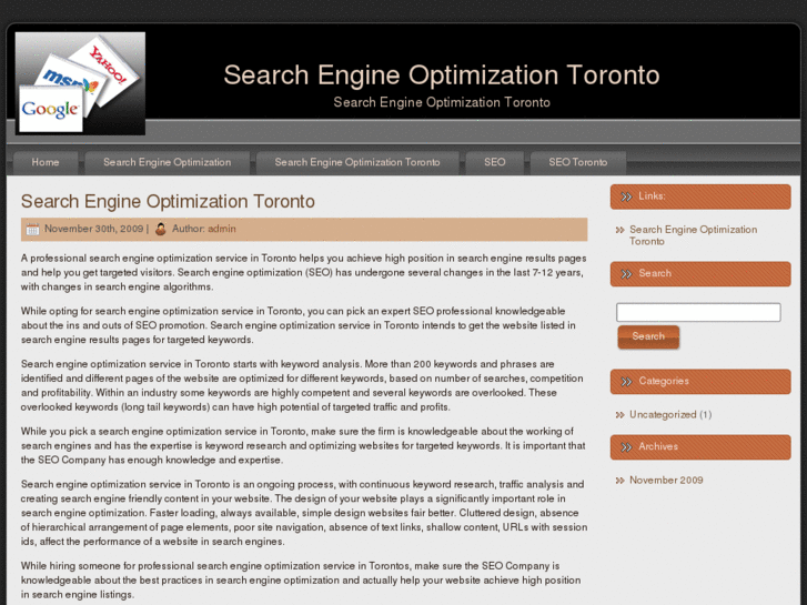 www.searchengineoptimizationtoronto.biz