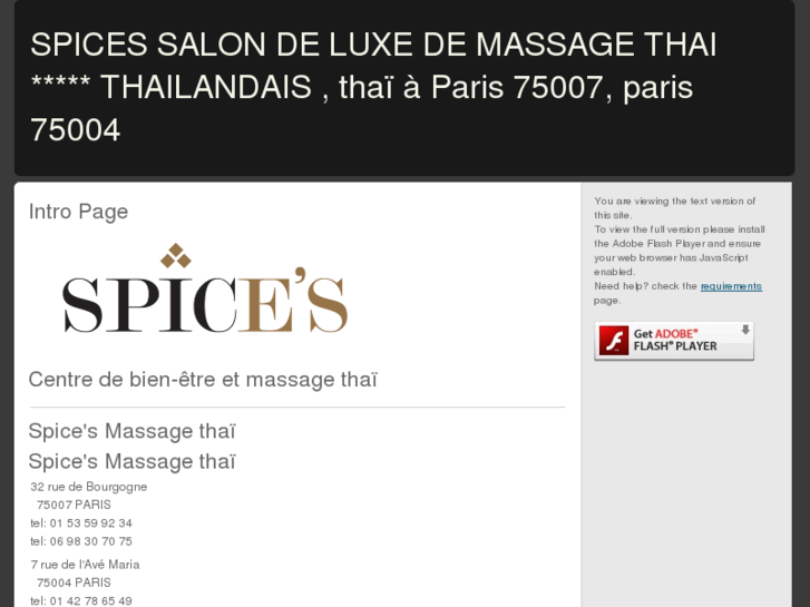 www.spicesmassage.com