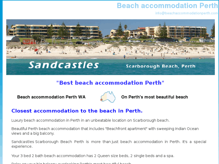 www.beachaccommodationperth.com