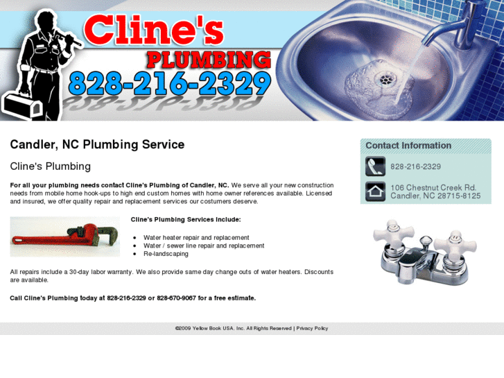 www.clinesplumbing.info