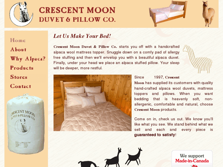 www.crescentmoonduvets.com