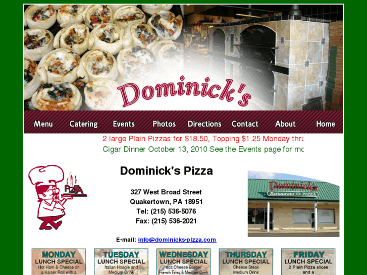 www.dominicks-pizza.com