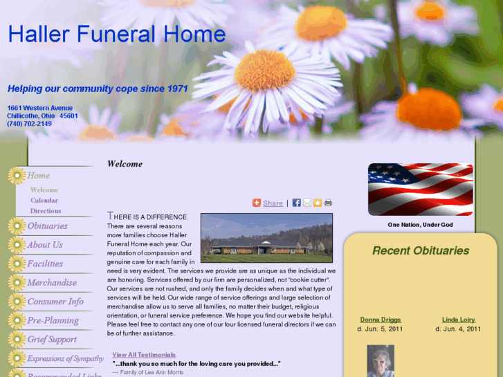 www.hallerfuneralhome.com