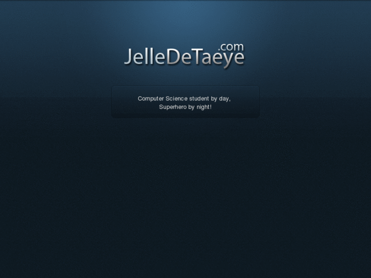 www.jelledetaeye.com