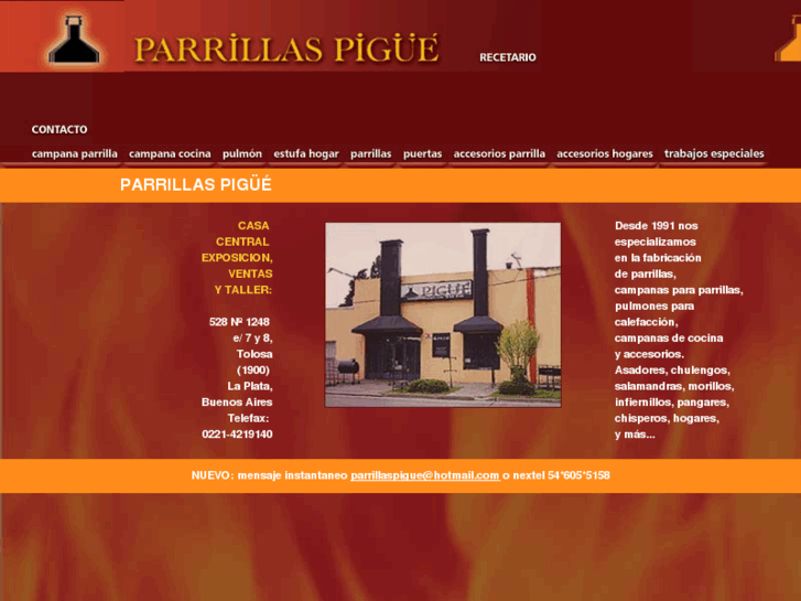 www.parrillaspigue.com