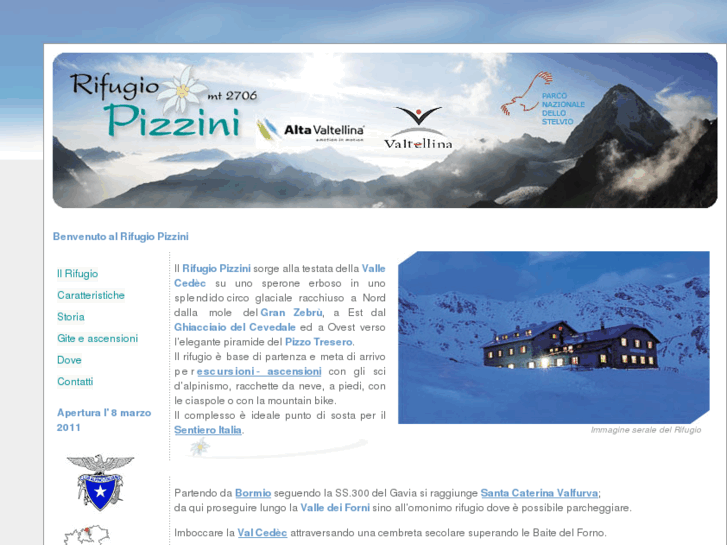 www.rifugiopizzini.it