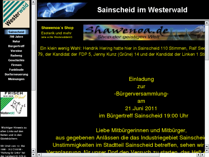 www.sainscheid.de