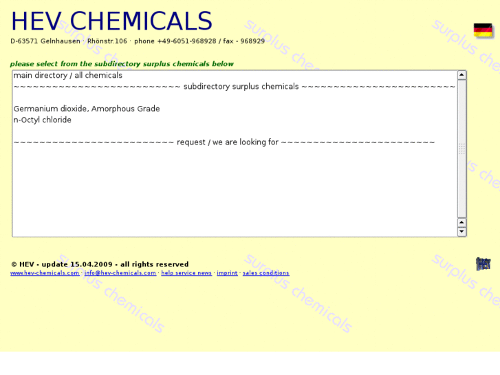 www.surplus-chemicals.com