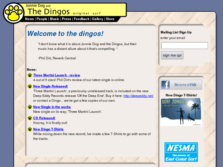 www.thedingos.com