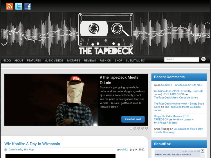 www.thetapedeck.net