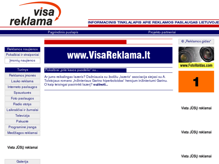 www.visareklama.lt