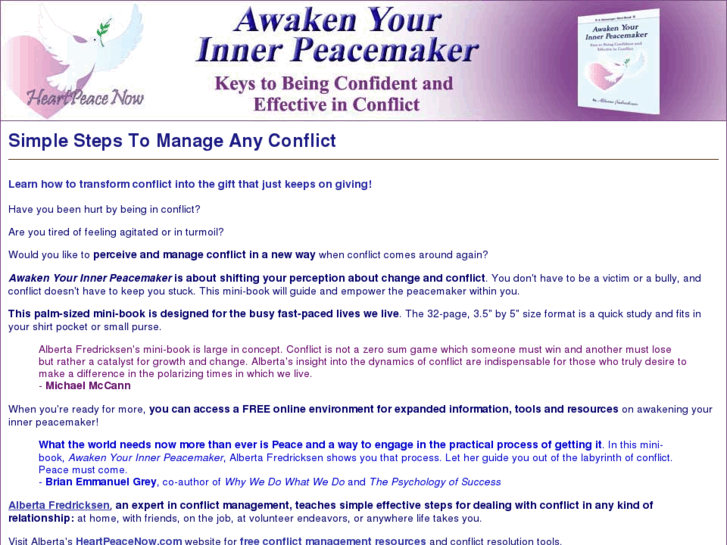 www.awakenyourinnerpeacemaker.com