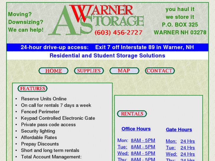 www.awarnerstorage.com