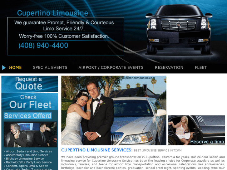 www.cupertinolimousine.com