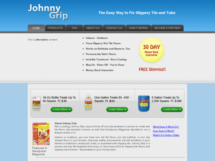 www.johnny-grip.com