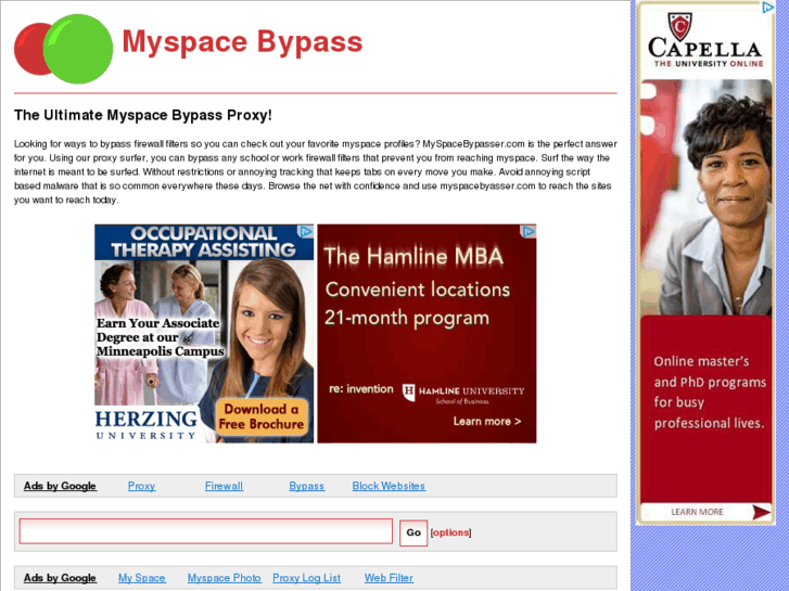 www.myspacebypasser.com