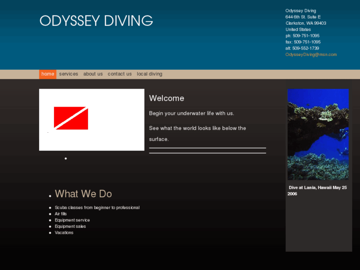 www.odysseydiving.net