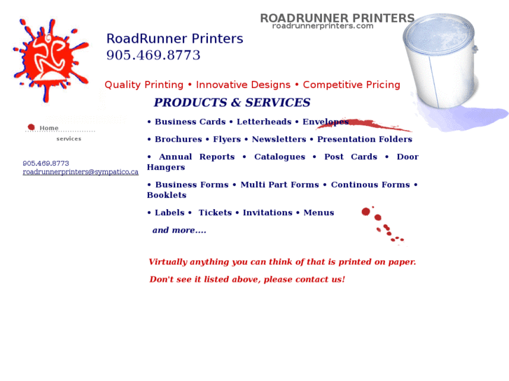 www.roadrunnerprinters.com