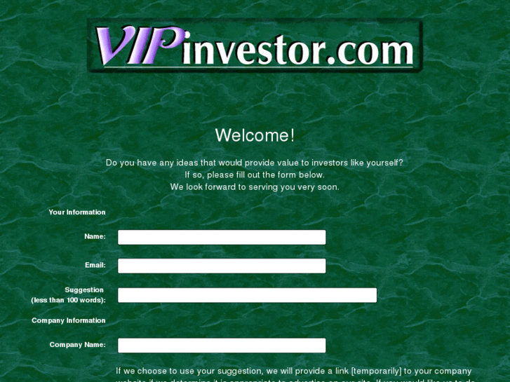 www.vipinvestor.com