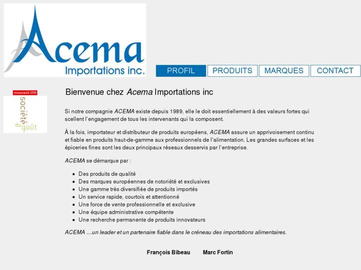 www.acema-importations.com