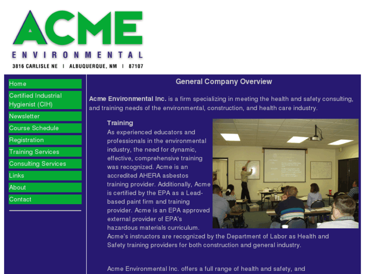 www.acmeenvironmental.com