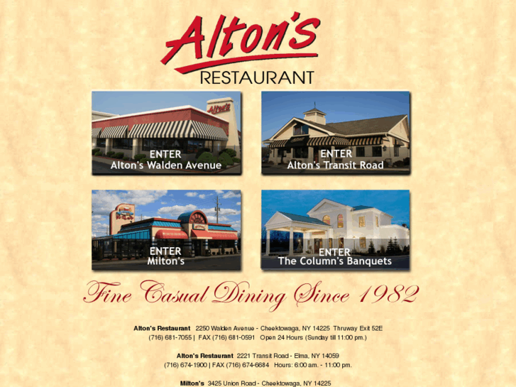 www.altonsrestaurant.com