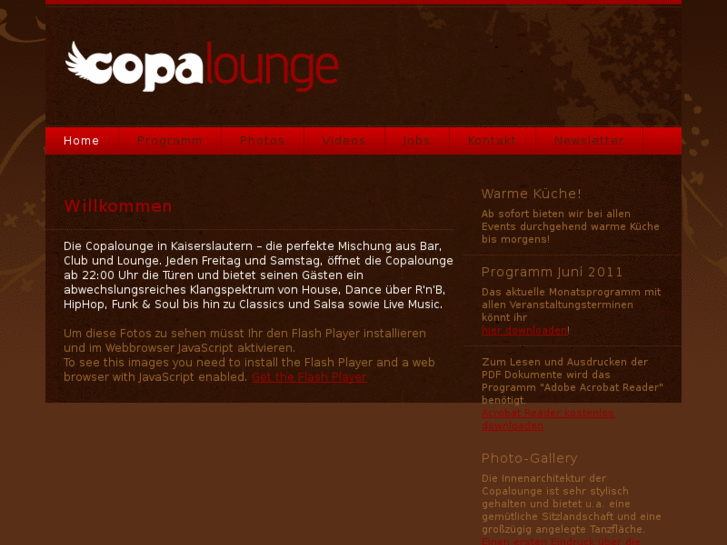 www.copa-lounge.com