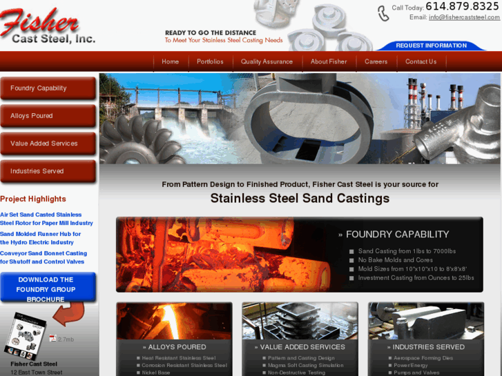 www.fishercaststeel.com