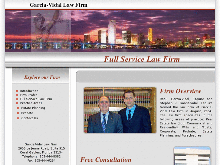 www.garciavidallaw.com