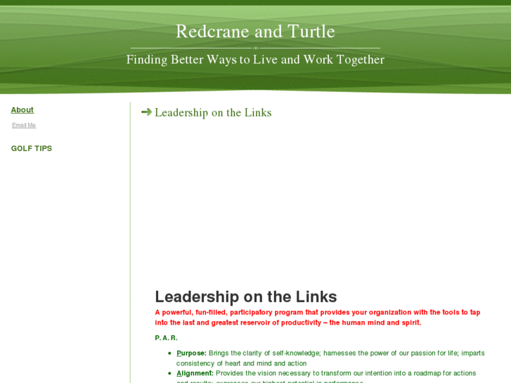 www.leadershiponthelinks.com