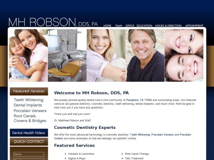 www.matthewrobsondds.com