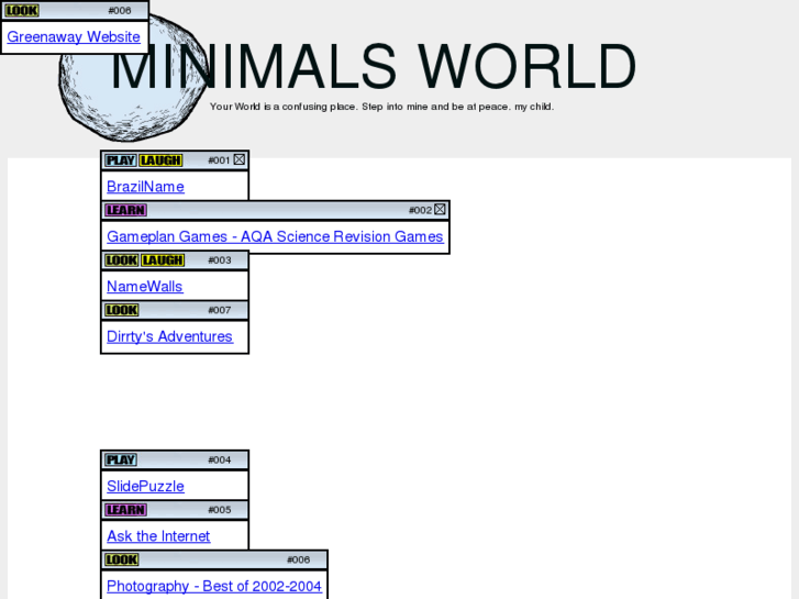 www.minimalsworld.net