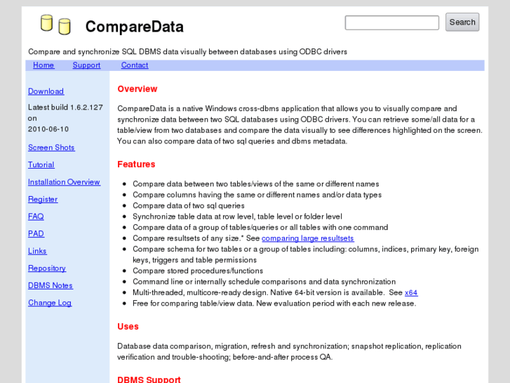 www.comparedata.net