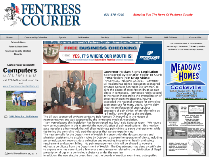 www.fentresscouriernews.com