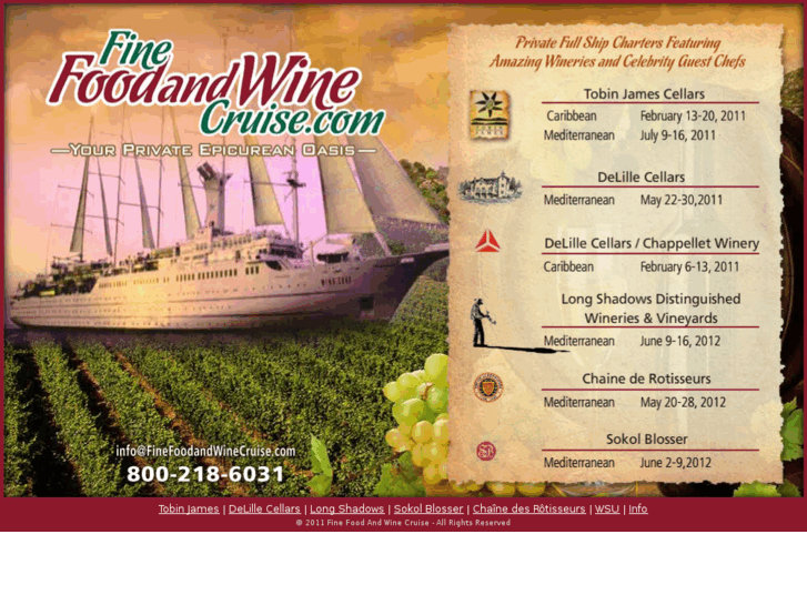 www.finefoodandwinecruise.com