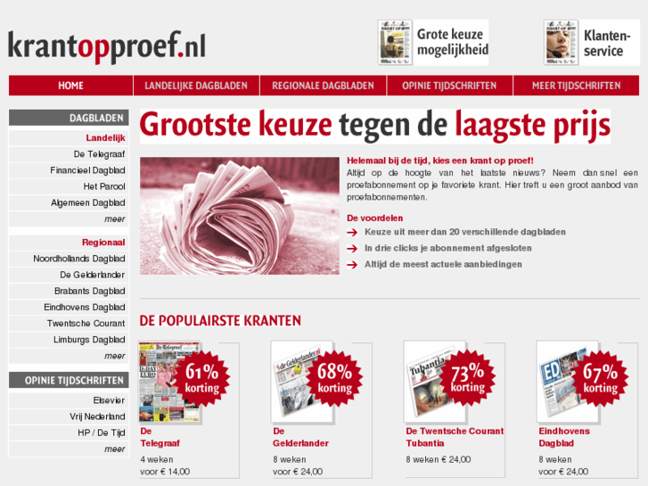 www.krantopproef.nl